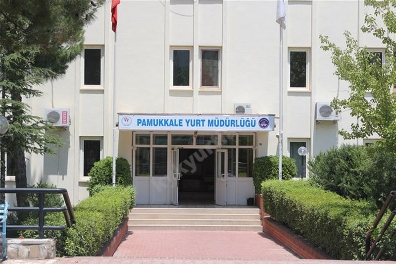 Pamukkale Kyk Kız Öğrenci Yurdu - Denizli KYK öğrenci yurdu dış görünüşü