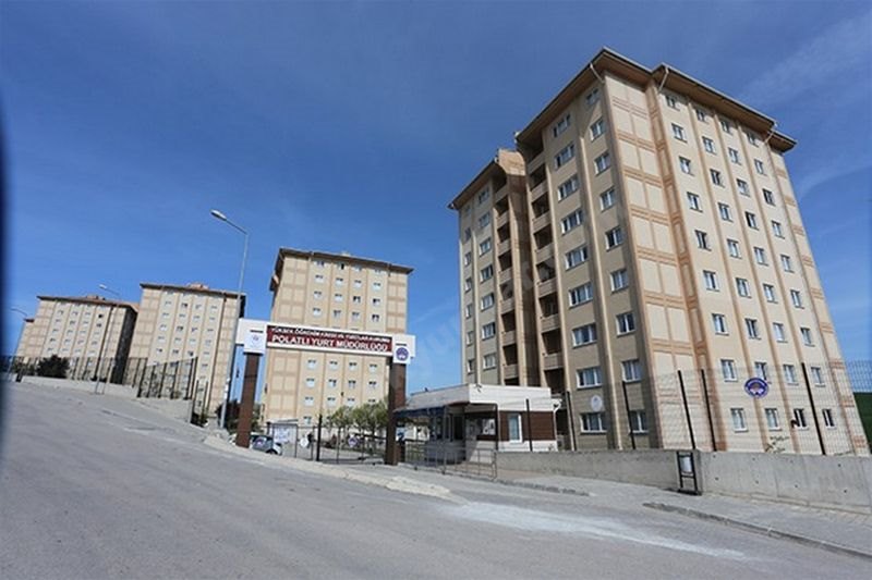 Polatlı Kyk Kız Ve Erkek Öğrenci Yurdu - Ankara KYK öğrenci yurdu dış görünüşü