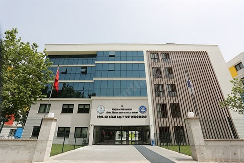Prof.Dr.Cevat Akşit Kyk Erkek Öğrenci Yurdu - Denizli KYK öğrenci yurdu dış görünüşü