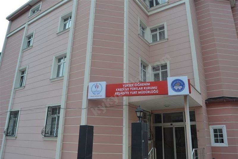 Reşadiye Kyk Kız Öğrenci Yurdu - Tokat KYK öğrenci yurdu dış görünüşü