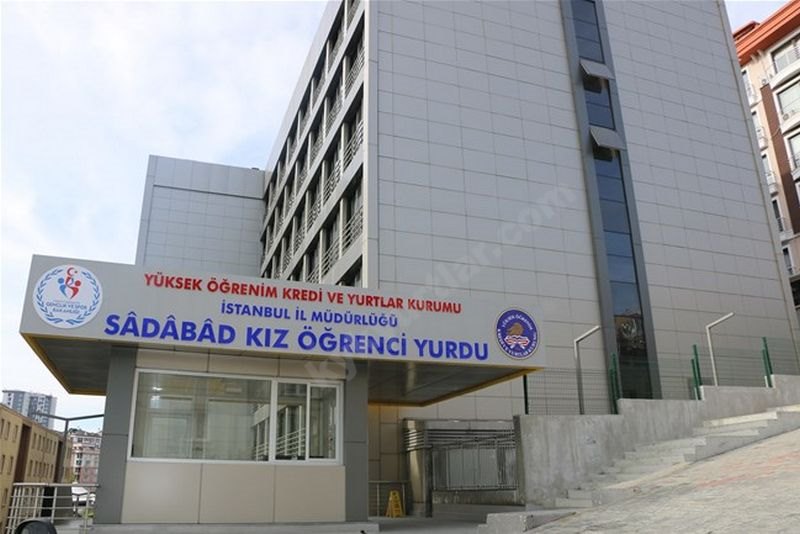 Sadabad Kyk Kız Öğrenci Yurdu - İstanbul KYK öğrenci yurdu dış görünüşü