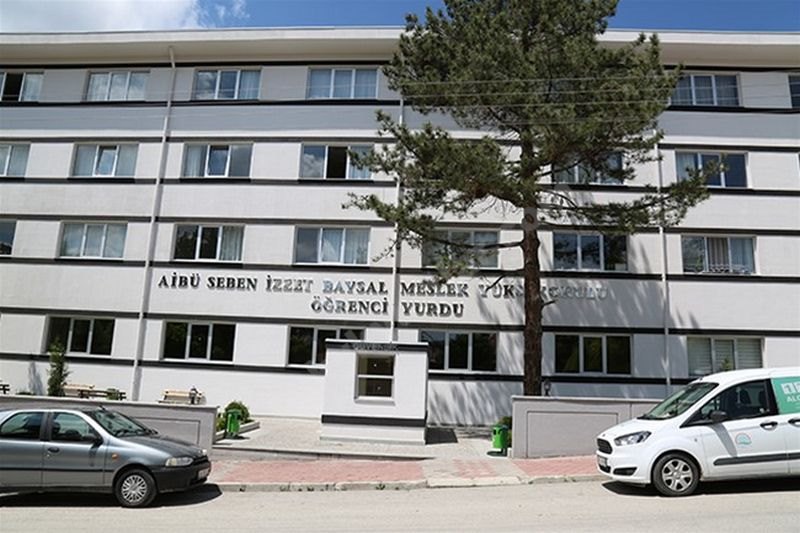 Seben İzzet Baysal Myo Kız Ve Erkek Kyk Yurdu - Bolu KYK öğrenci yurdu dış görünüşü