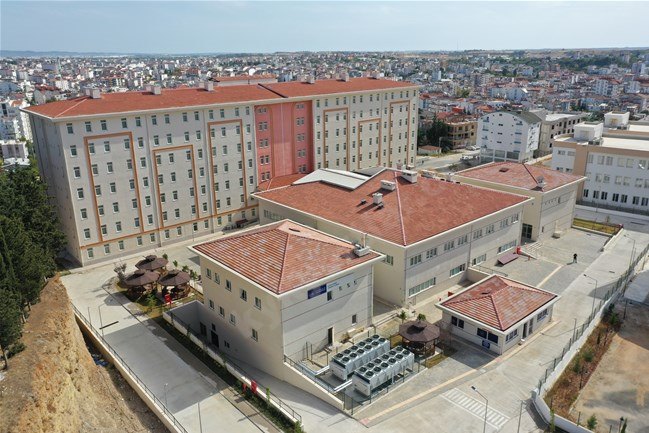 Serik KYK Öğrenci Yurdu - Antalya KYK öğrenci yurdu dış görünüşü