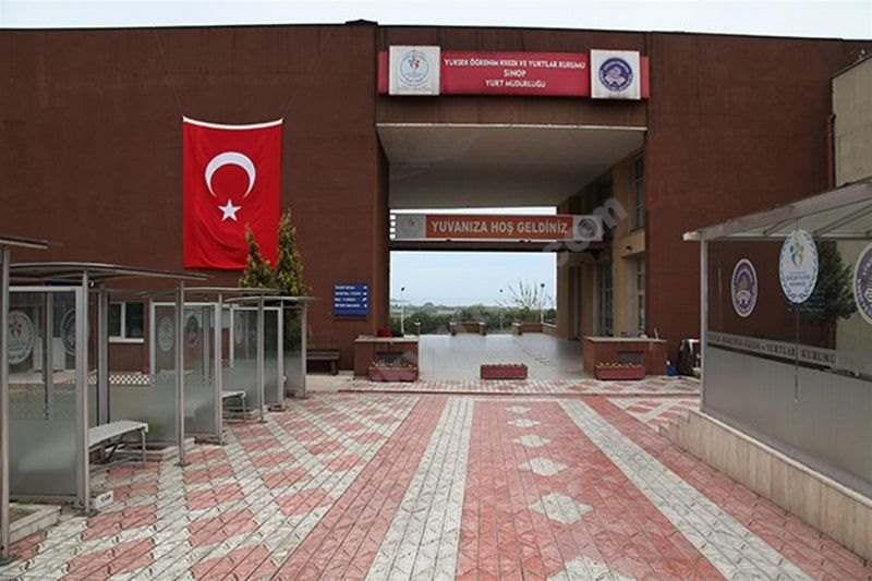 Sinop Kyk Kız Öğrenci Yurdu - Sinop KYK öğrenci yurdu dış görünüşü