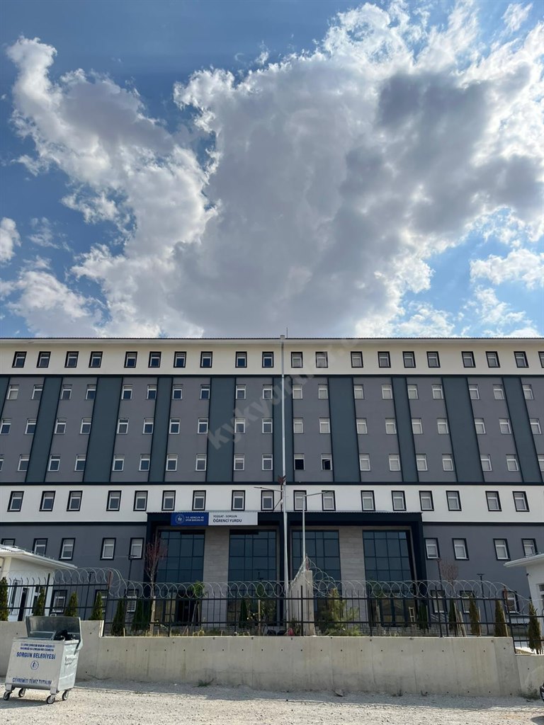 Sorgun Kyk Kız ve Erkek Öğrenci Yurdu - Yozgat KYK öğrenci yurdu dış görünüşü