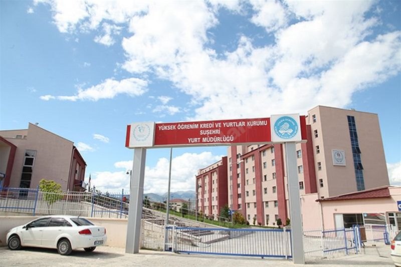 Suşehri Kyk Kız Ve Erkek Öğrenci Yurdu - Sivas KYK öğrenci yurdu dış görünüşü