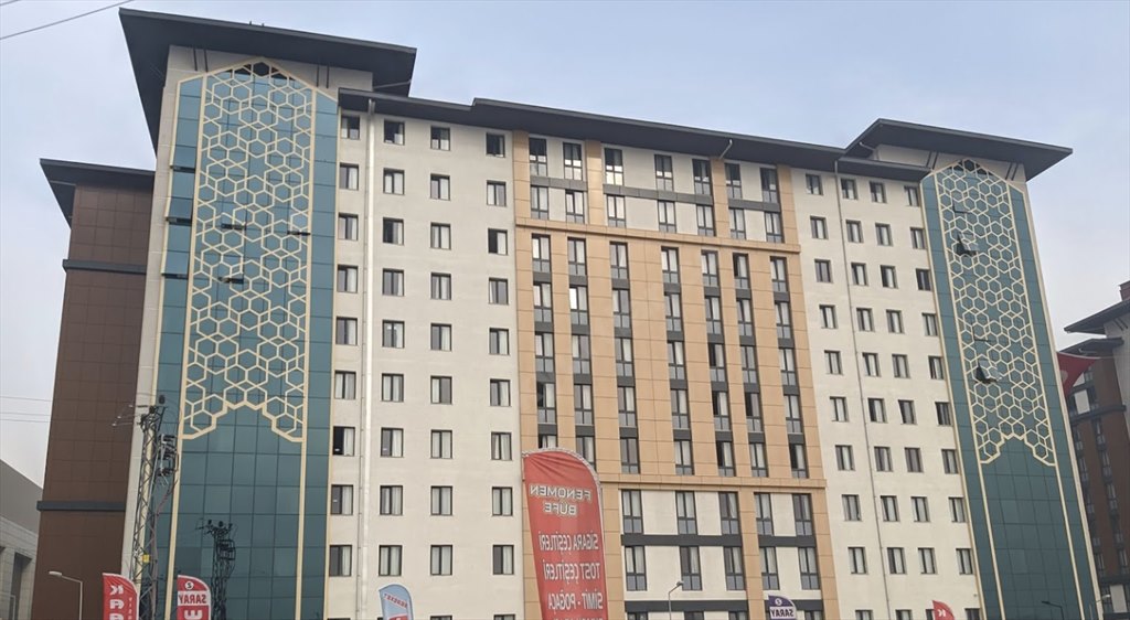 Tahir Büyükkörükçü Kyk Erkek Öğrenci Yurdu - Konya KYK öğrenci yurdu dış görünüşü