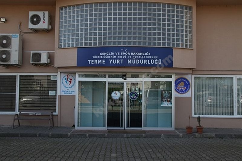 Terme Kyk Kız Ve Erkek Öğrenci Yurdu - Samsun KYK öğrenci yurdu dış görünüşü