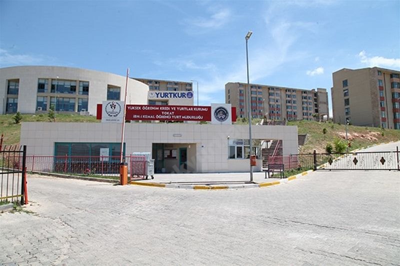 Tokat İbni Kemal Kyk Kız Öğrenci Yurdu - Tokat KYK öğrenci yurdu dış görünüşü