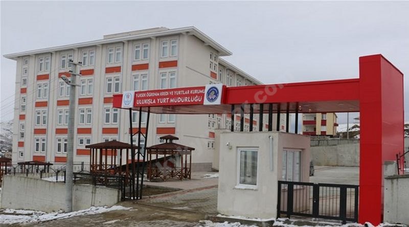 Ulukışla Kyk Kız Ve Erkek Öğrenci Yurdu - Niğde KYK öğrenci yurdu dış görünüşü