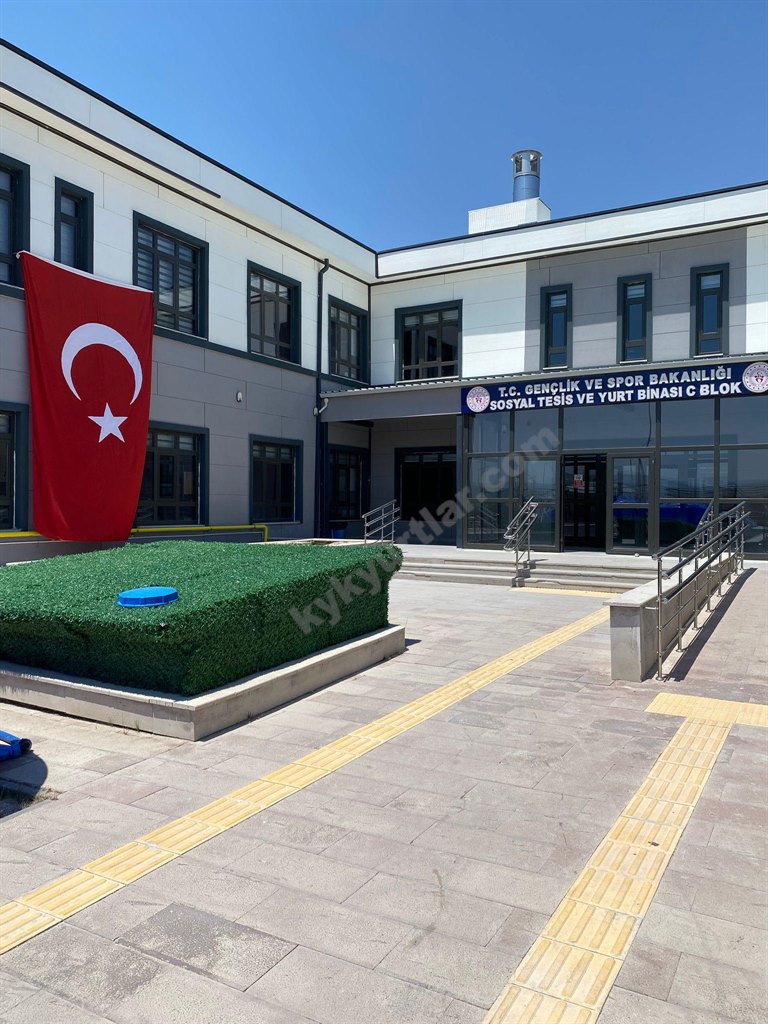 Ürgüp Kyk Kız Öğrenci Yurdu - Nevşehir KYK öğrenci yurdu dış görünüşü