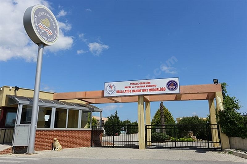 Urla Kyk Kız Öğrenci Yurdu - İzmir KYK öğrenci yurdu dış görünüşü
