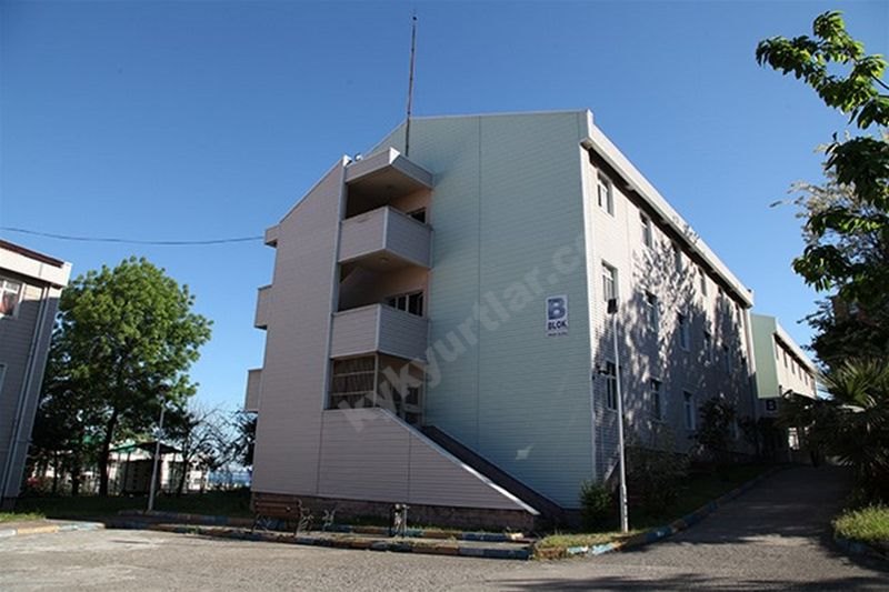 Zonguldak Kyk Erkek Öğrenci Yurdu - Zonguldak KYK öğrenci yurdu dış görünüşü